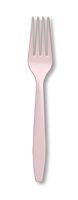 Creative Converting 50-Count Touch of Color Premium Plastic Forks, Classic Pink - 010468B