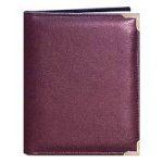 Pioneer Mini Oxford Bound Photo Album, Random Solid Color Sewn Leatherette Covers with Brass Accent Corners, Holds 24 5x7" Photos, 1 Per Page, Color: Assorted.