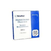 Reliamed 4 x 4 Foam Dressing W Film Backing, 10 per Box ZDF44