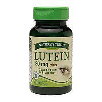 Nature's Truth Lutein 20mg Plus Zeaxanthin & Bilberry, 39 ea - 2pc