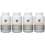 Dr. Dale’s Slow Cleanse Kit - 30 Day Detoxification - Organ Detox - 4 Raw Herbal Products - High-Quality Supplements - Organic & Wild-Harvested - Non-GMO - Gluten Free - Not irradiated