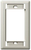 IMF1OW - Hubbell iSTATIONâ"¢ Single-Gang Modular Plate Frame, Office White, Pack of 4
