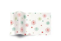 American # 5T298200, Season's Greetings Snowflakes, Holiday & Christmas Printed Tissue Paper, Holiday & Christmas Printed Tissue Paper (200 Sheets per case)