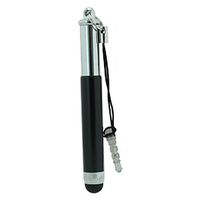 Retractable Capacitive Stylus With 3.5mm Plug, Black