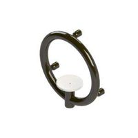 Invisia 2-in-1 Soap Dish with Integrated Circular Grab Bar: Oil Rubbed Bronze