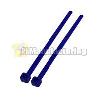 Nylon Cable Zip Tie 0.10 x 4 inch 18lbs, 100pcs/pack - Blue