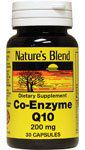 Nature's Blend Coenzyme Q10 200 mg 30 Capsules
