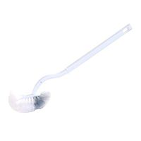 Rurah Toilet Brush Toilet Urinal Cleaning Brush Plastic Long Handle Toilet Brush,White