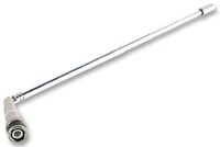 TENMA 72-6601 TELESCOPIC ANTENNA, SWIVEL BASE W/ BNC PLUG (1 piece)