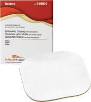 Hollister Restore 6" x 8" Hydrocolloid Dressing with Foam (50519932) Category: Specialty Dressings Woundcare Products