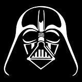 BuzAC - Star Wars Darth Vader Gloss Vinyl for your Car, Window, Laptop, Wall, Yeti Cup etc. ... (White)