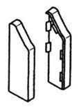 GENOVA INC WM108 WIRE CHANNEL END CAP KIT