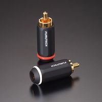 FURUTECH RCA plug (1 set 4 plugs) Gold plated FP-126(G) From Japan
