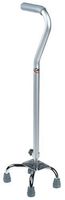 Carex Quad Cane with Offset Handle, Small Base