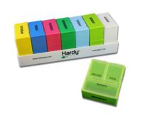 Pill Pack - Pill Organizer - One Week Supply, 3 doses per Day Pill compartments