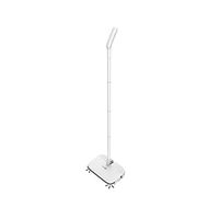 Gaoxingbianlidian Sweeper, Ergonomic Design, Dust, Dirty Hand, Household Electric Sweeper, Hand-pushing, Lightweight, Wireless Sweeping/Mopping Artifact (white 1 / White 2 / Blue, 30 20 113cm) H
