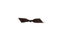 Reliant Ribbon 5175-09205-2X2 Grosgrain Twist Tie Flair Bows Bows, 7/8 Inch X 100 Pieces, Brown