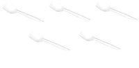 Karat U2210 5.3" PP Medium-Weight Disposable Spork, White (Pack of 1000) (5-(Pack))