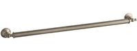 Kohler K-11874-BV Traditional 32" Grab Bar, Vibrant Brushed Bronze