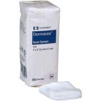 Gauze Sponge Dermacea„¢ Cotton Gauze 12-Ply 3 X 3 Inch Square NonSterile Covidien 441219
