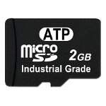 ATP, 2GB Industrial Grade (-40C - +85C) SLC Micro SD Card