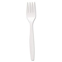 Dart F6SW Medium Weight White Fork Bulk (Case of 1000)