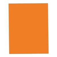 Roaring Spring Orange Poster Board, 22" x 28", 25 sheets per carton-Sold by the carton