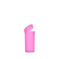 Box of 10 - Pink 13 Dram PHILIPS RX Medicine Pop Top Bottle Vial Pill Box Herb Container