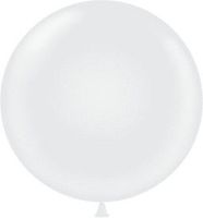 Maple City Rubber Tuftex Balloon, 17", White