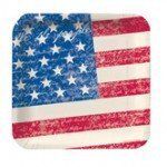 Tried and True Patriotic -7" Dessert Plate (8 Count)