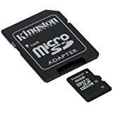 Professional Kingston 16GB Samsung Galaxy Light MicroSDHC Card with custom formatting and Standard SD Adapter! (Class 10, UHS-I)