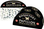 Papillon Roquefort Black Label A.O.C Blue Cheese (1 Pound Piece)