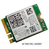 Intel Dual Band Wireless-AC 7260 7260 WiFi + Bluetooth 4.0 Combo card For Lenovo N20 Chr omebook, FRU 04X6007 20200552 T440 T440S T440P X230S X240 X240S L440 W540 WLAN