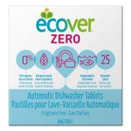Ecover Auto Dishwashing Tablets, Unscented, 25/Box, 12/Carton - 24003