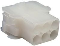 TE CONNECTIVITY / AMP 1-480705-0 CONNECTOR HOUSING, RECEPTACLE, 6POS, 2ROW, 6.35MM (1 piece)