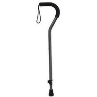 Aluminum Cane with Offset Handle - 6 Each/Case