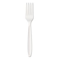 SCCRSWF - Reliance Mediumweight Cutlery, Standard Size, Fork, Bulk, White
