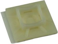 PRO POWER VRTH-07A CABLE TIE HOLDER, 25.4MM W, NYLON 6/6, NATURAL, PK100