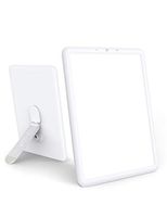 Light Therapy Lamp, Vor UV-Free 10000 Lux LED Therapy Light with Adjustable Brightness & Timer