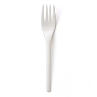 Susty Party Supplies F-6CPLA-WHITE Heavy Duty 50 Fork, Small, White
