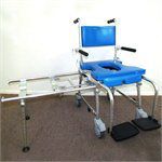 GO-Anywhere CST Commode Shower Tub Chair44; Blue