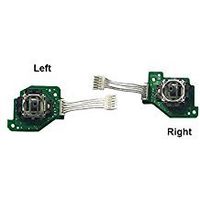 Rinbers® Left Right Analog Joysticks with PCB and Flex Cable Assembly Replacement for Nintendo Wii U Gamepad Controller