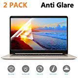(2-Pack) 15.6 inch Anti-Glare/Anti Scratch Matte Laptop Screen Protector Guard for Display 16:9 15 inch Notebook Film