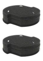 Nispira Pre Motor Vacuum Filter Compatible with Bissell 1309 Pet Vac Part 1604127, 2 Filters