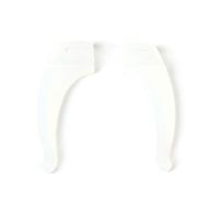 jackyee Silicone Anti-Skid Glasses Ear Holder - Transparent Glasses Ear Holder Anti Slip Kids Fix Tip Silicone Grips Eyeglasses Hooks Temple