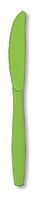 Club Pack of 600 Fresh Lime Green Premium Heavy-Duty Plastic Party Knives