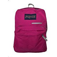 JanSport Womens Digital Carry Mainstream Digibreak Backpack - Cyber Pink / 16.7"H X 13"W X 8.5"D