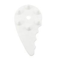 Ceramic Scalp Massager Comb Head Gua Sha Scraping Board Manual Self Massage Tool for Relaxation