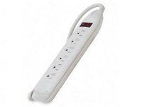 6-Outlet Power Strip 3ft Cord, - Sold as 4 Packs