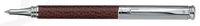 Laban Exotic Leather Dark Brown Ballpoint Pen - LST-B920-1RLBR